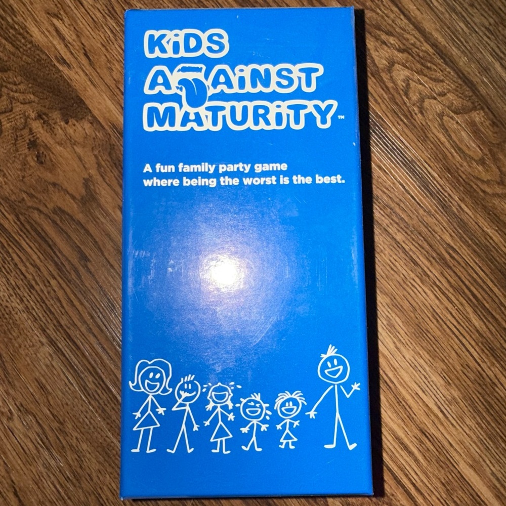 Kids against maturity card game